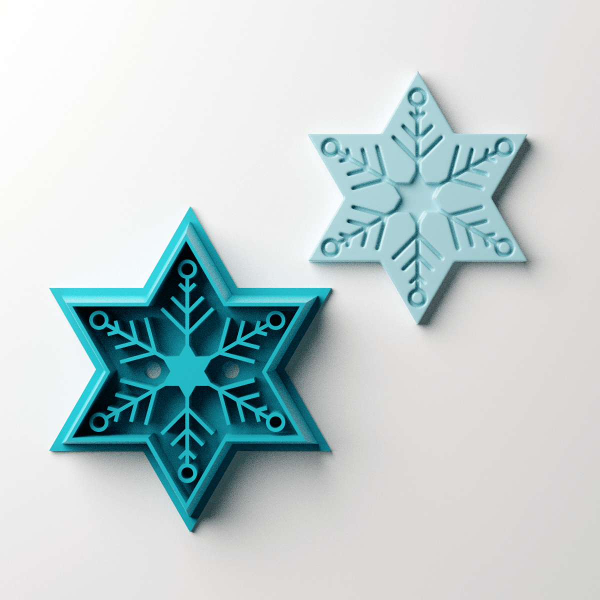 Snowflake Clay Cutter - Claylab